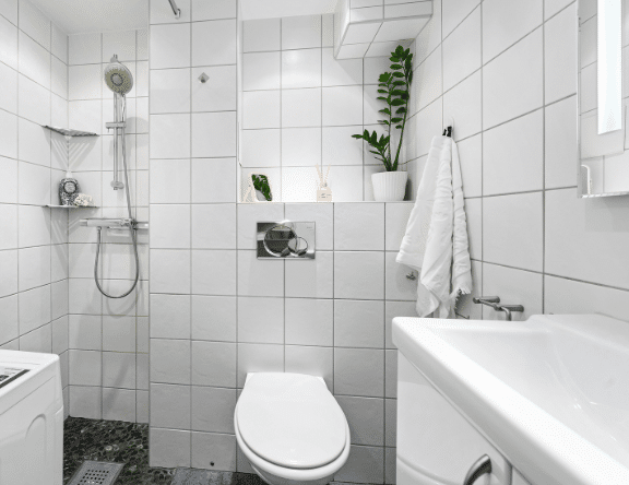 newly renovated bathroom